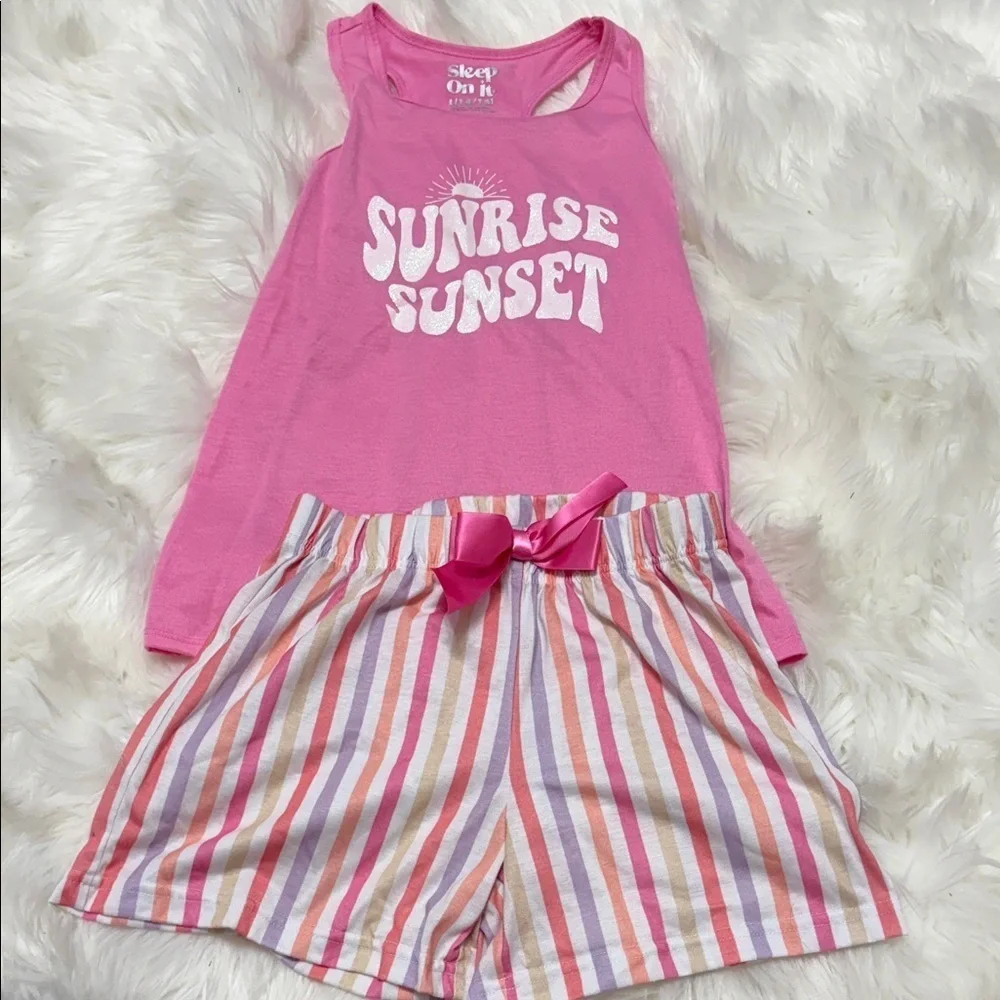 Sleep On It Pink Tank Top B4